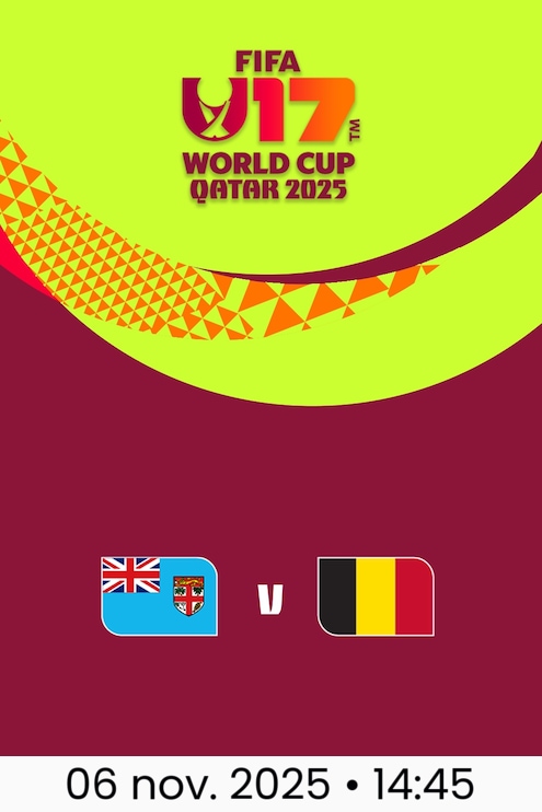 Fidji - Belgique | Coupe du Monde U-17 de la FIFA, Qatar 2025™