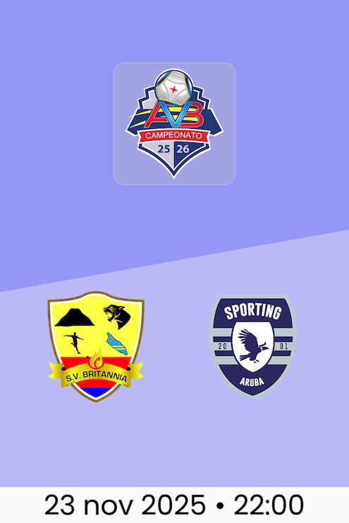 Britannia x SV Sporting Aruba | Division Honor 2025-26