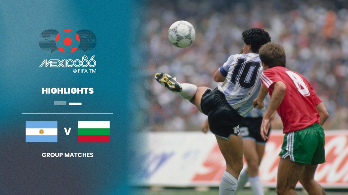 Argentina v Bulgaria | Group A | 1986 FIFA World Cup Mexico™ | Highlights