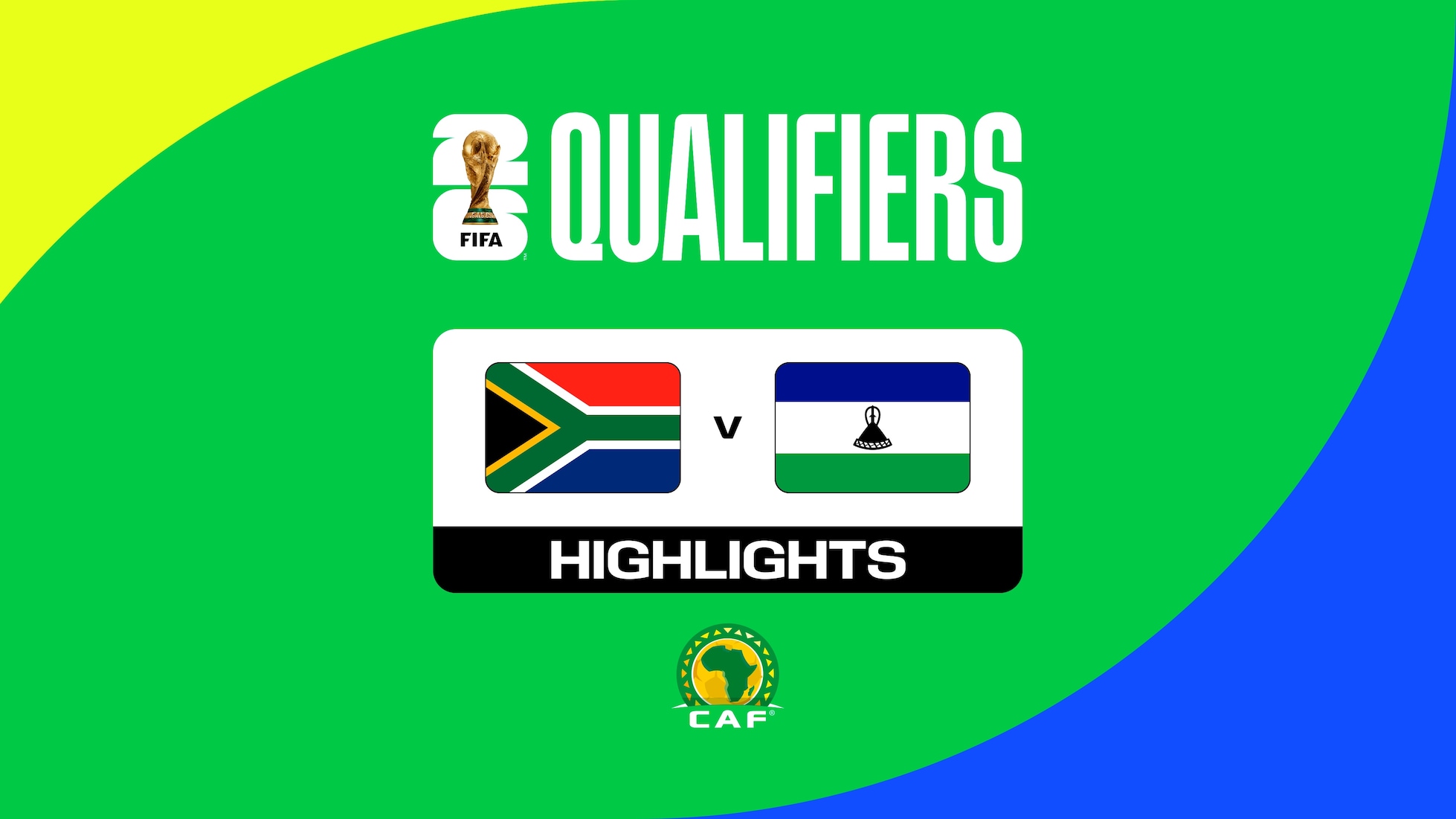 Südafrika - Lesotho | CAF-Quali für die FIFA WM 2026™ | Highlights