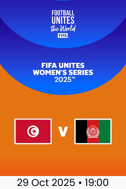 Tunisia v Afghan Women United | FIFA Unites Women's Series 2025