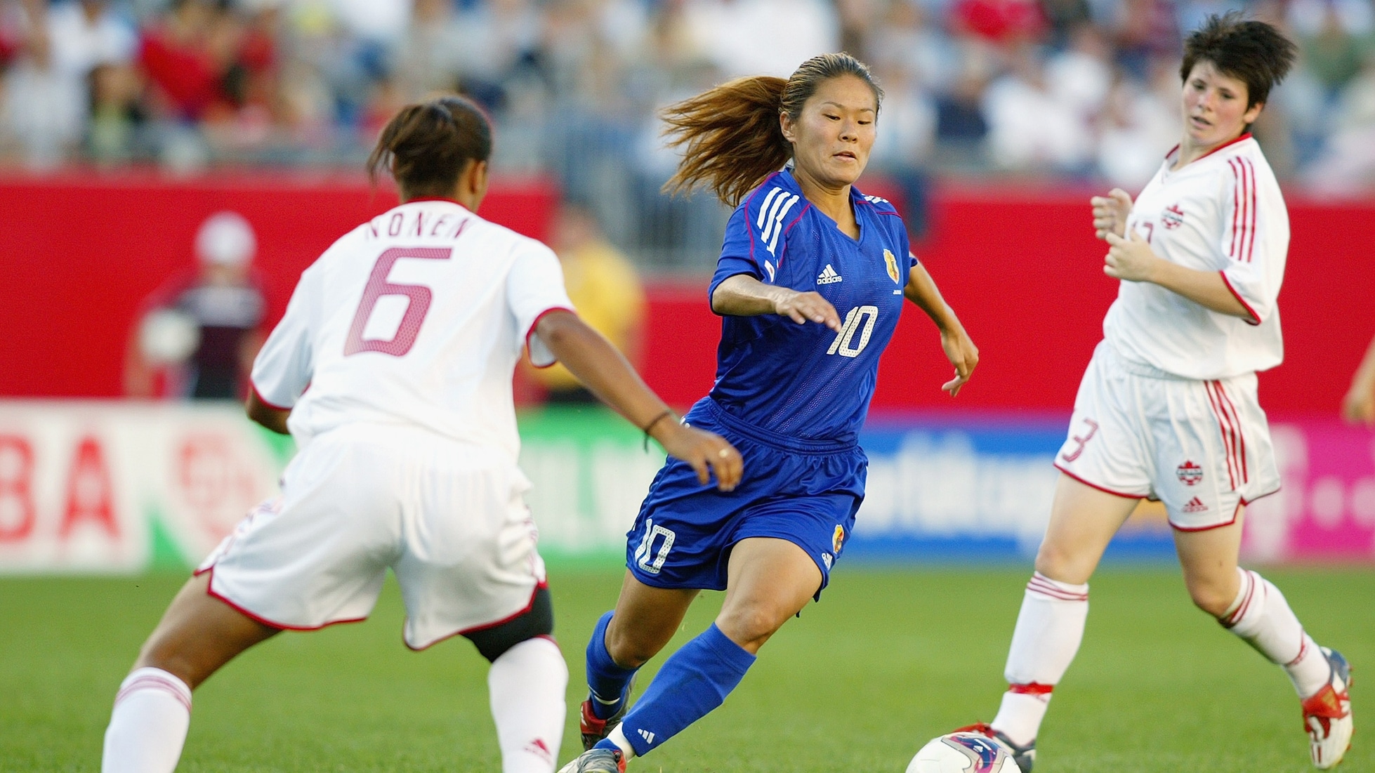 Homare Sawa Goal 20' | Canada v Japan | FIFA Women's World Cup USA 2003™