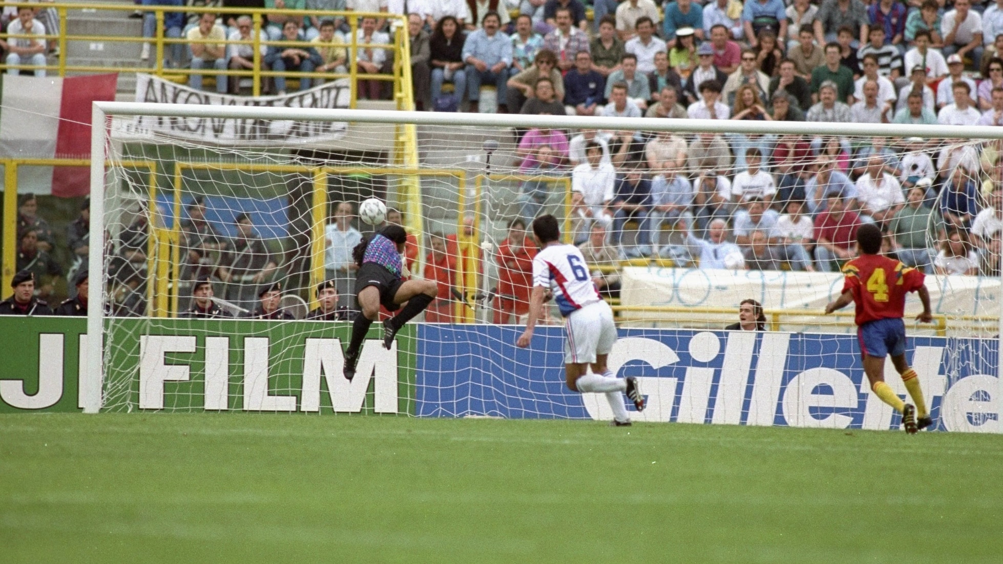 Davor Jozić Goal 75' | Yugoslavia vs Colombia | 1990 FIFA World Cup Italy™