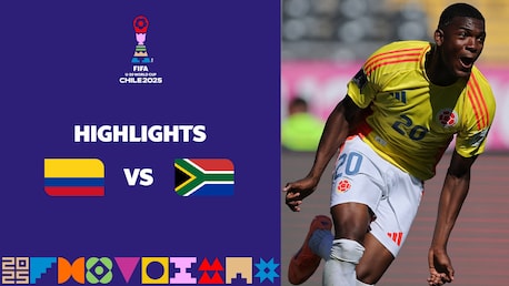 Colombia - Sudafrica | Ottavi di finale | Coppa del Mondo FIFA U-20 Cile 2025 | Highlights