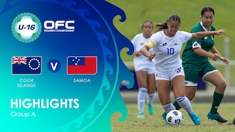 les Îles Cook - Samoa | Groupe A | OFC U-16 Women's Championship | Résumé vidéo
