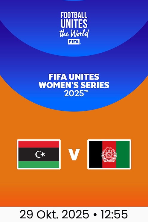 Libyen - Afghan Women United | FIFA Unites Women's Series 2025