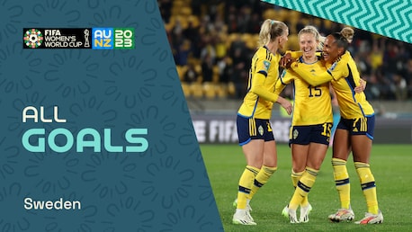 Svezia | Tutti i gol | Coppa del Mondo femminile FIFA Australia & Nuova Zelanda 2023