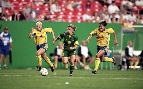Le but de Julie Murray 32' | Australie - Suède | Coupe du Monde de Football Féminin de la FIFA, Etats-Unis 99™