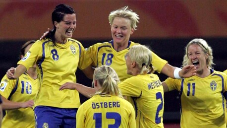 Gol de Lotta Schelin 4' | RDP de Corea vs Suecia | Copa Mundial Femenina de la FIFA China 2007™