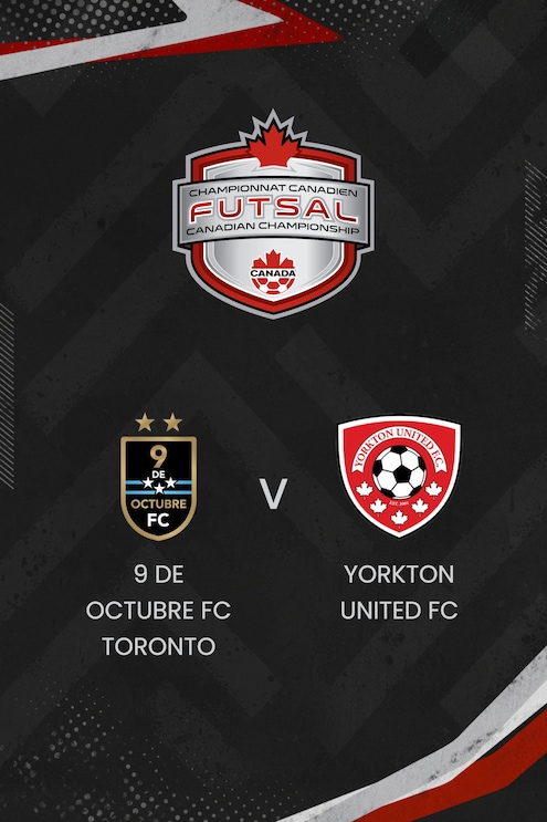 9 de Octubre FC Toronto - Yorkton United FC | Campionato Maschile di Futsal Canada 2025 | Match completo