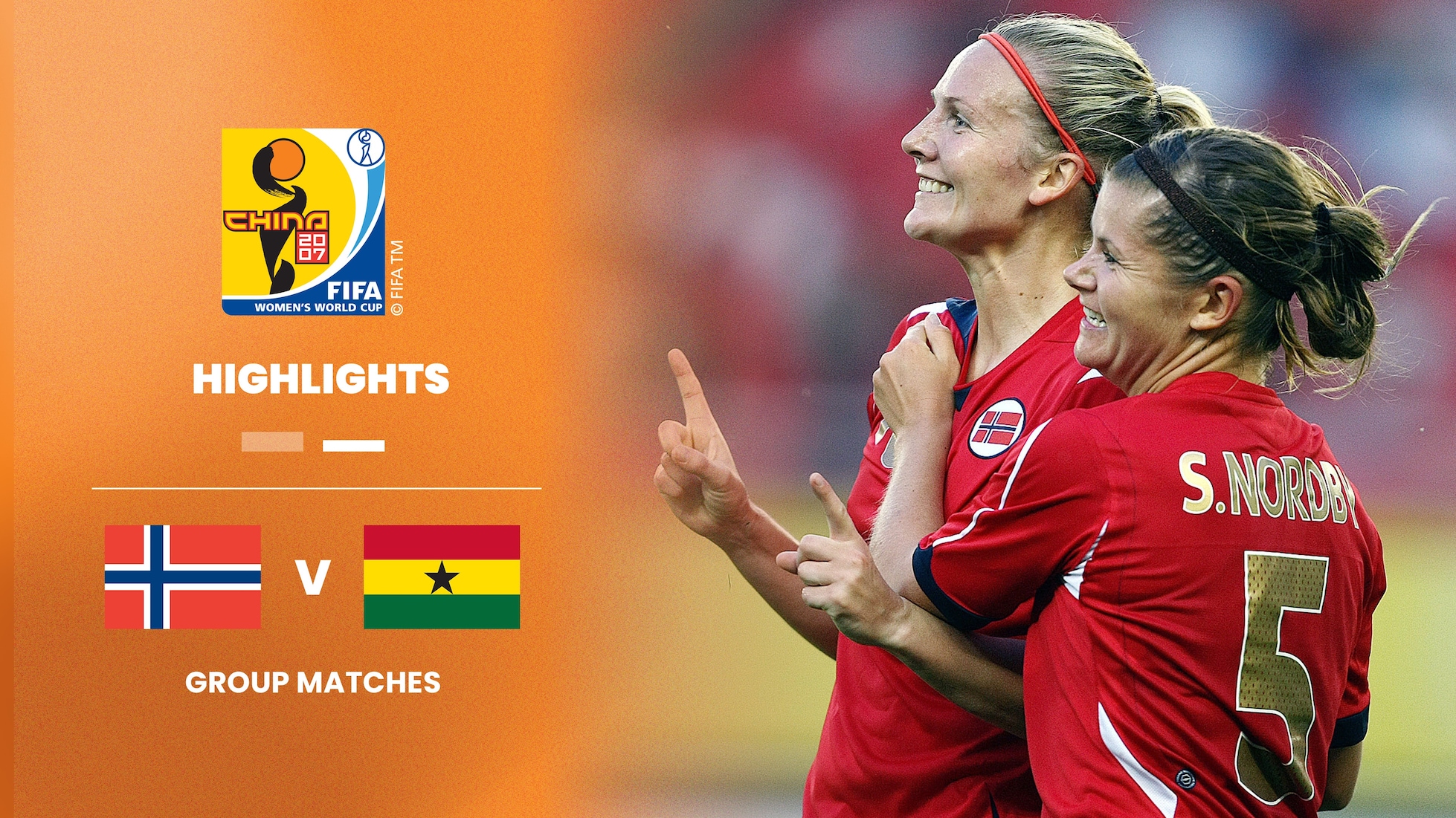 Noruega x Ghana | Grupo C | Copa do Mundo Feminina da FIFA China 2007 | Melhores momentos
