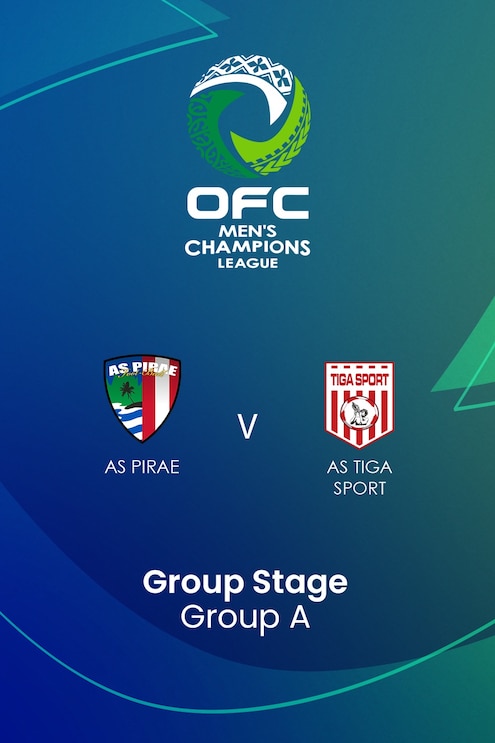 AS Pirae - AS Tiga Sport | Gruppenphase | OFC Männer-Champions-League 2025 | Spiel in voller Länge