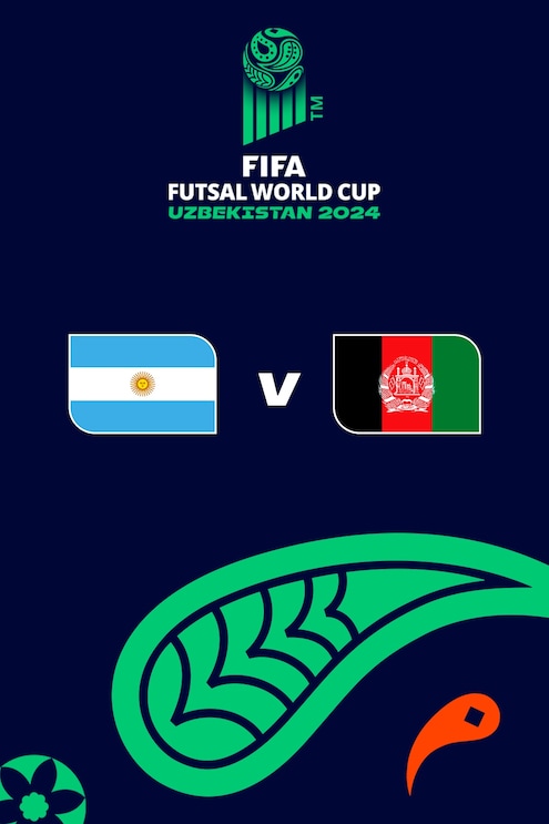 Argentina vs Afganistán | Grupo C | Copa Mundial de Futsal de la FIFA Uzbekistán 2024™ | Partido completo
