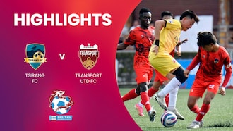 Tsirang FC vs Transport United FC | Bhutan Premier League | Highlights