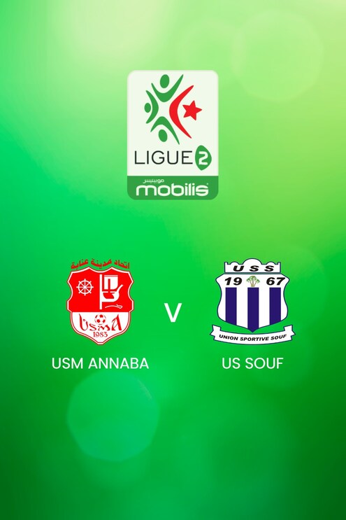 USM Annaba vs US Souf | Ligue 2 2024/25 | Argelia | Partido Completo