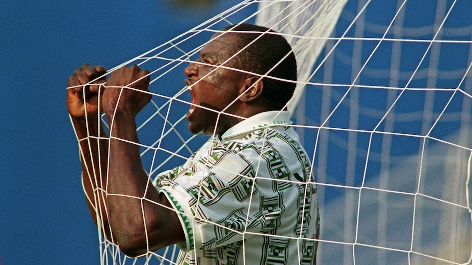 Le but de Rashidi Yekini 21' | Nigeria - Bulgarie | Coupe du Monde de la FIFA, États-Unis 1994™