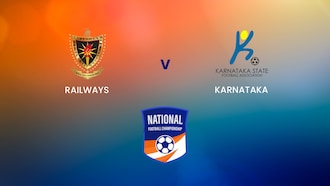 Railways v Karnataka | Group B | Santosh Trophy | Full Match Replay