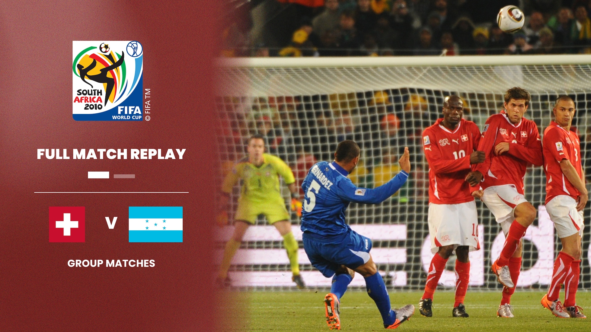 Switzerland v Honduras | Group H | 2010 FIFA World Cup South Africa™ | Full Match Replay