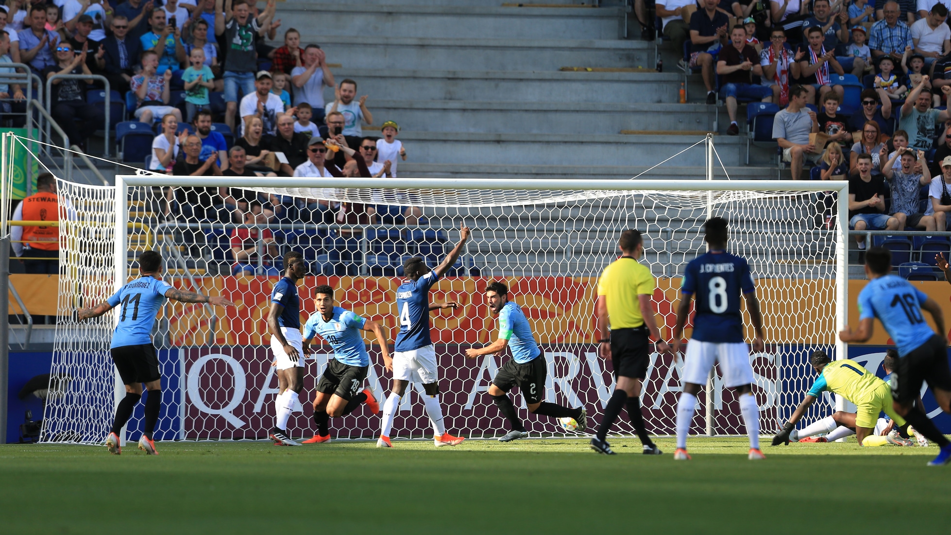 Uruguai v Equador | Oitavas de final | Copa do Mundo FIFA Sub-20 de 2019, na Polônia | Melhores Momentos