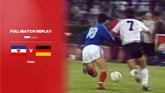 Yugoslavia vs República Federal de Alemania