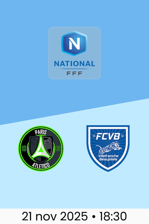 Paris 13 Atletico - Villefranche | Campionato Nazionale 2025/2026