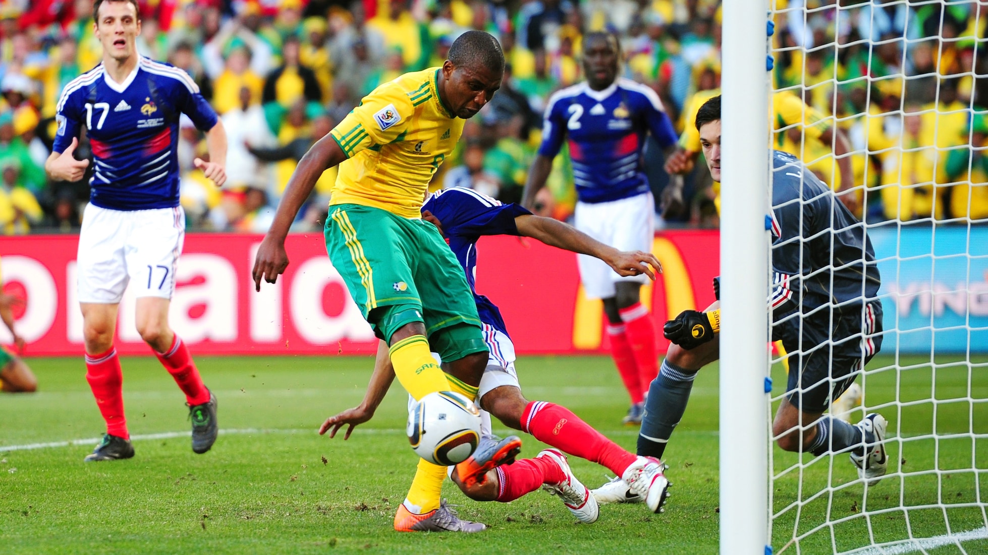 Katlego Mphela Goal 36' | France v South Africa | 2010 FIFA World Cup South Africa™