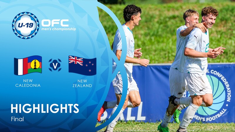 New Caledonia V New Zealand Final Ofc U 19 Mens Championship