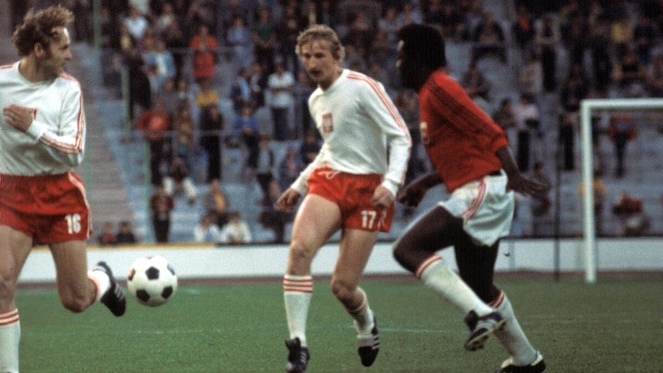 Andrzej Szarmach Goal 34' | Haiti vs Poland | 1974 FIFA World Cup Germany™