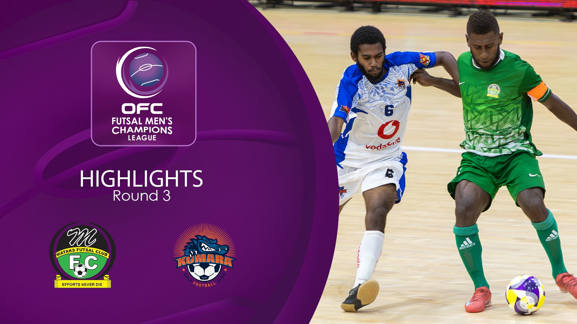 Mataks FC - Gulf Komara FC | Ligue des Champions OFC de Futsal Masculin 2025 | Résumé vidéo