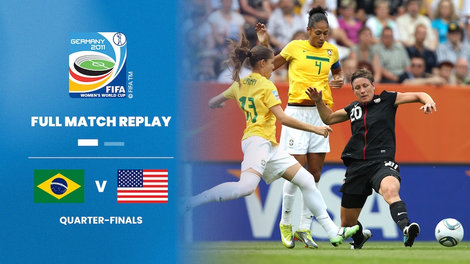 Brasil x Estados Unidos | Quartas de final | Copa do Mundo Feminina FIFA Alemanha 2011 | Jogo completo