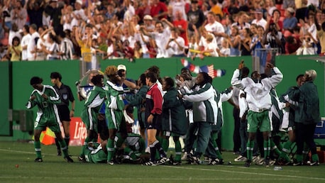 Das Tor von Nkechi Egbe 85' | Brasilien - Nigeria | FIFA Frauenfussball-Weltmeisterschaft USA 1999™