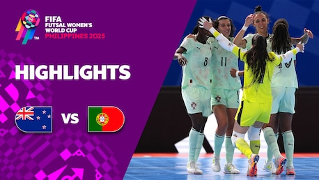 New Zealand v Portugal | Group C | FIFA Futsal Women's World Cup Philippines 2025™ | Highlights