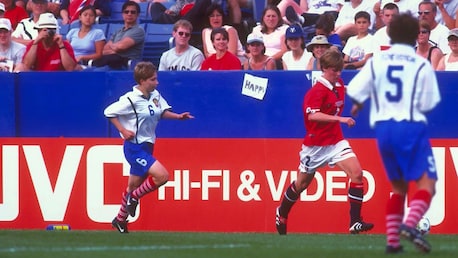 Le but de Galina Komarova 78' | Norvège - Russie | Coupe du Monde de Football Féminin de la FIFA, Etats-Unis 99™
