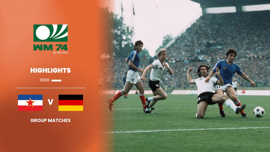 Yugoslavia v Germany FR | Second Round - Group B | 1974 FIFA World Cup Germany™ | Highlights