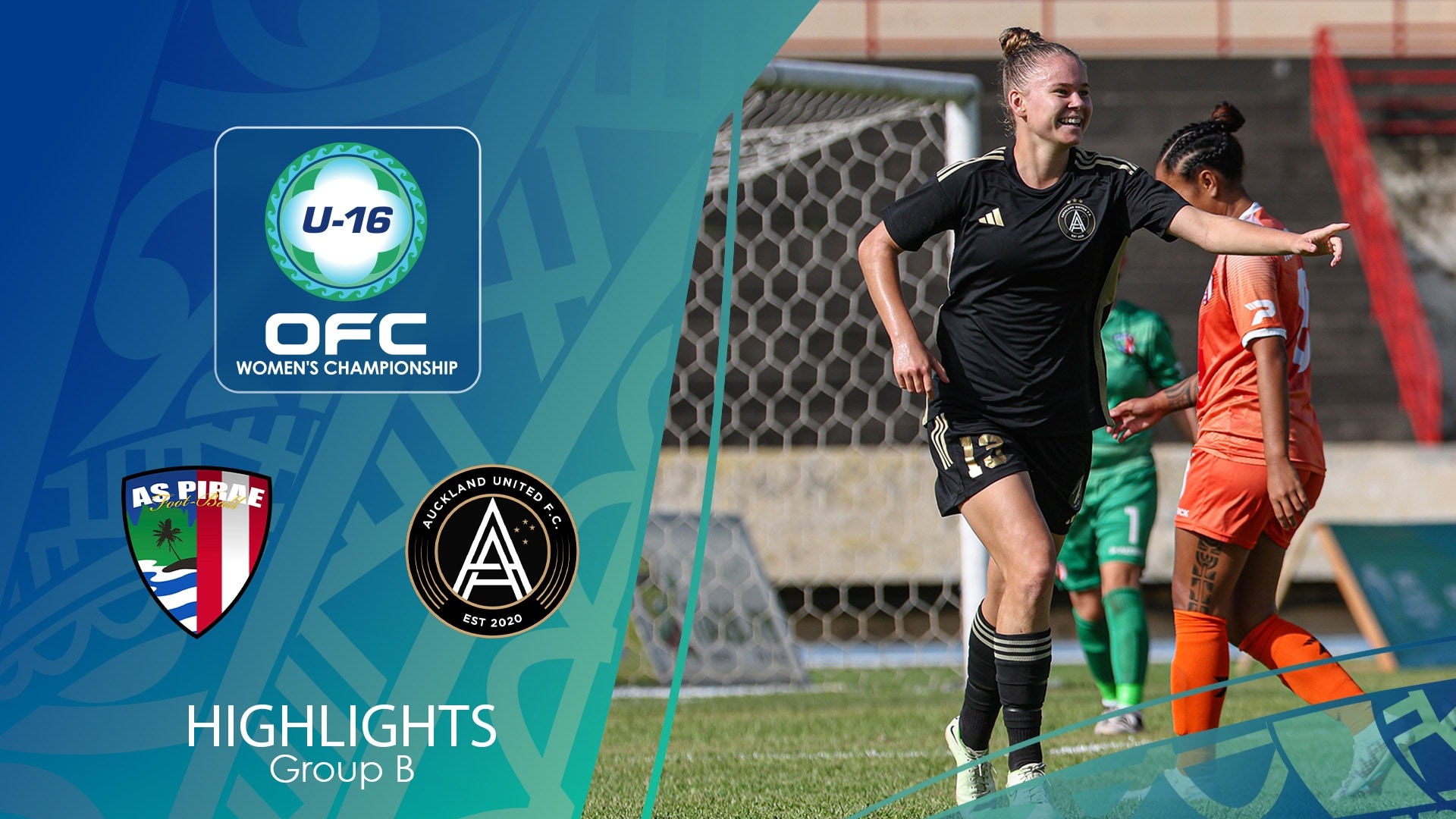 AS Pirae - Auckland United FC | Phase de groupes | Ligue des Champions Féminine de l'OFC 2025 | Résumé vidéo