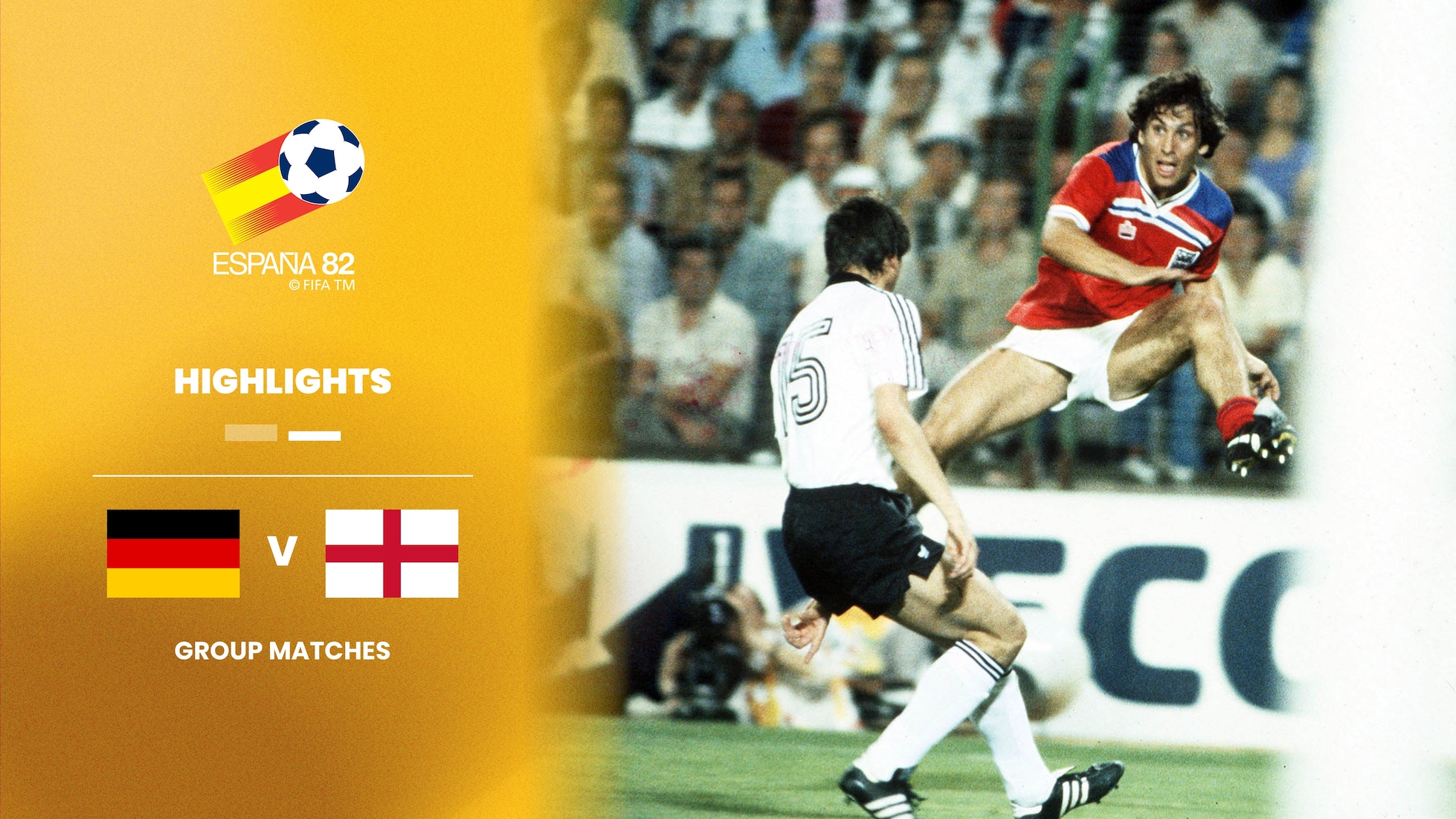 República Federal de Alemania vs Inglaterra | Segunda Fase - Grupo B | Copa Mundial de la FIFA España 1982™ | Highlights