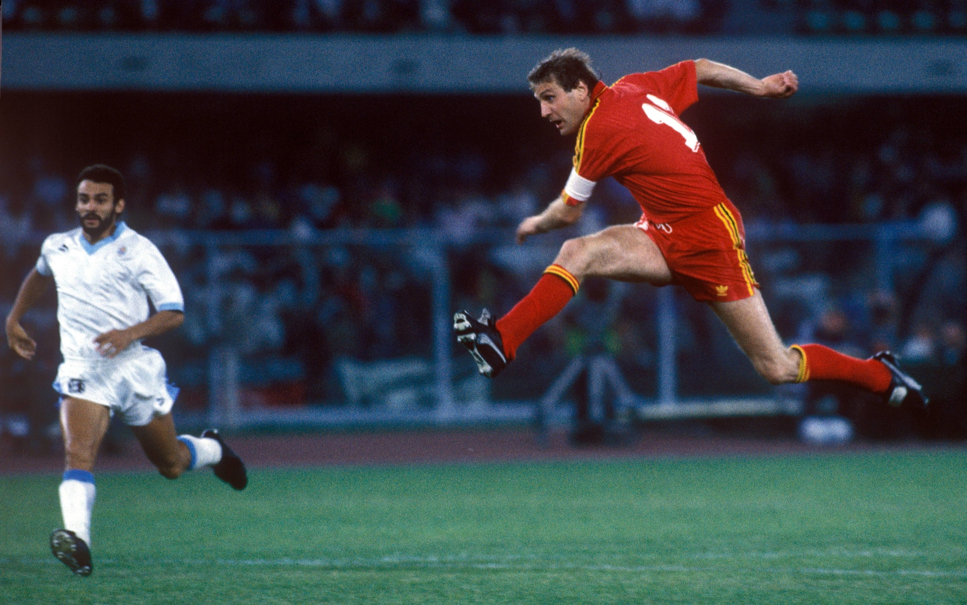 Das Tor von Jan Ceulemans 47' | Belgien - Uruguay | FIFA Fussball-Weltmeisterschaft Italien 1990™