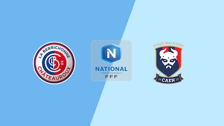 Châteauroux vs Caen | Campeonato Nacional 2025/2026 | Partido completo