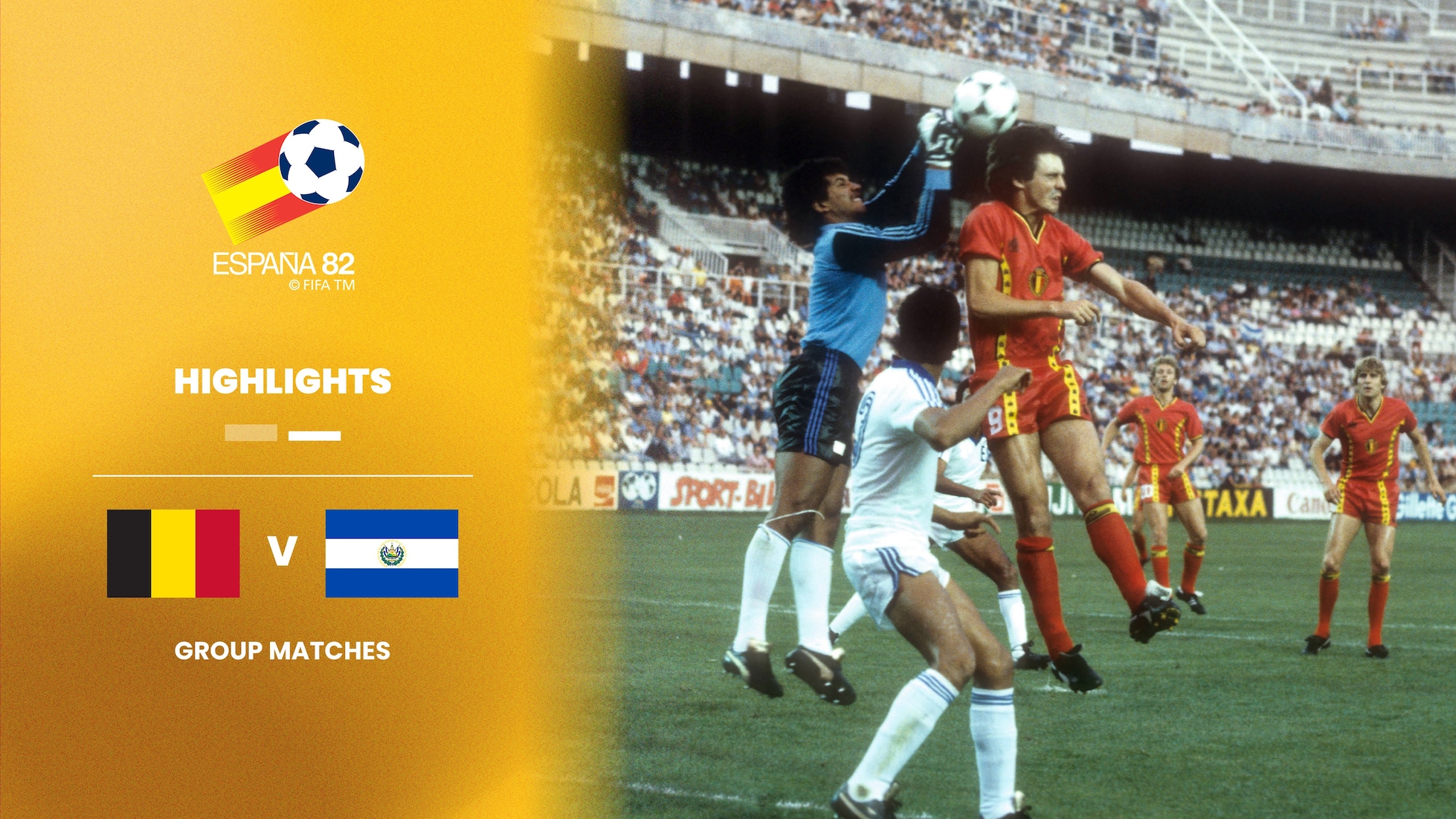 Bélgica vs El Salvador | Grupo 3 | Copa Mundial de la FIFA España 1982™ | Highlights