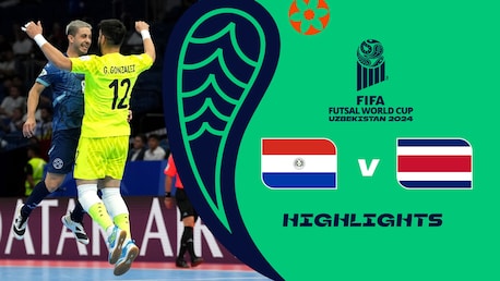 Paraguay v Costa Rica | Group A | FIFA Futsal World Cup Uzbekistan 2024™ | Highlights