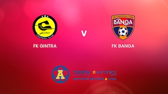 FK Gintra v FK Banga | TOPO centras euronics moterų A lyga | Full Match Replay