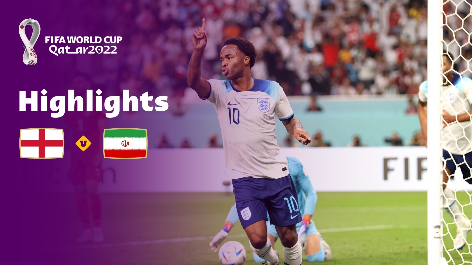 Inglaterra vs RI de Irán | Grupo B | Copa Mundial de la FIFA Catar 2022™ | Highlights