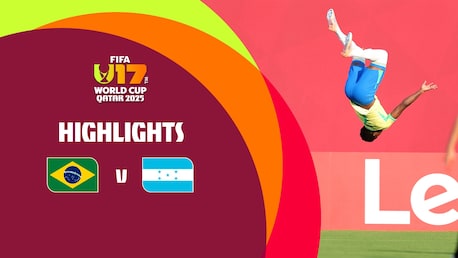 Brasil x Honduras | Copa do Mundo Sub-17 da FIFA Catar 2025™ | Melhores momentos