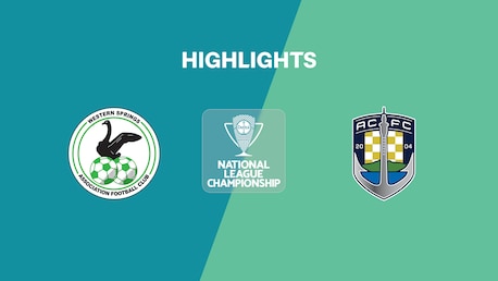 Western Springs - Auckland City | Campionato Nazionale di Lega 2025 | Highlights