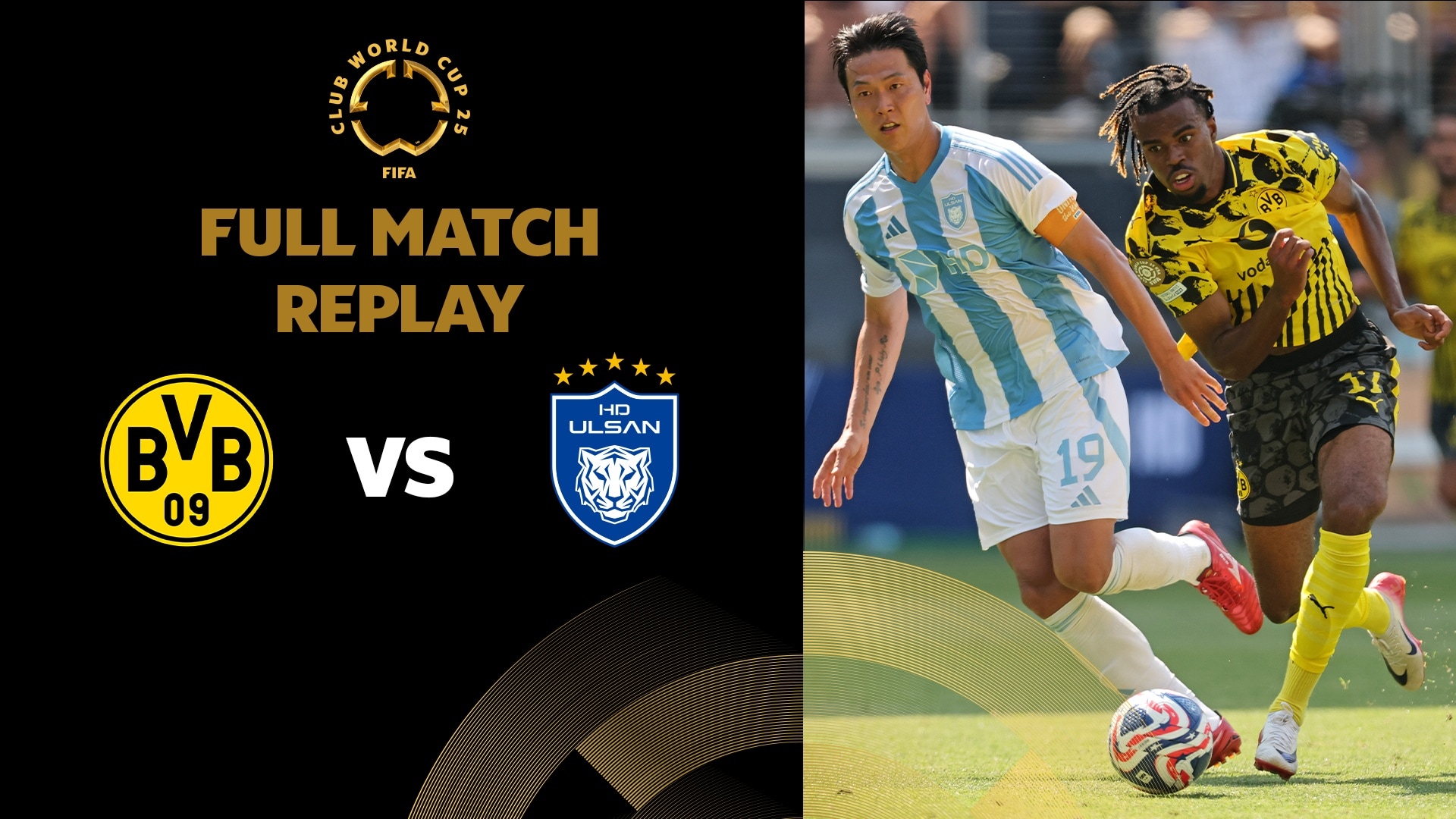 Borussia Dortmund x Ulsan HD | Grupo F | FIFA Club World Cup 2025™ | Jogo completo