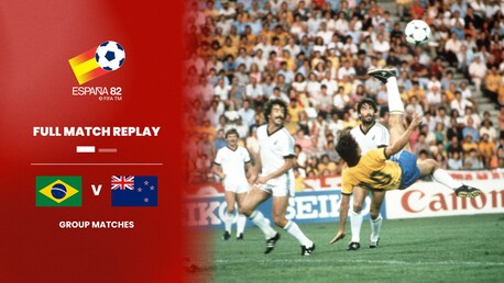 Brasil x Nova Zelândia | Grupo 6 | Copa do Mundo da FIFA Espanha 1982™ | Jogo completo