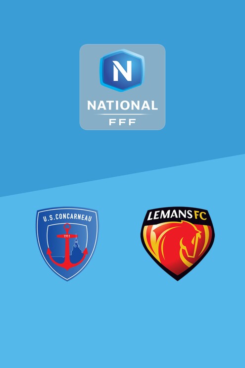Concarneau - Le Mans | Championnat National 2024/25 | Spiel in voller Länge