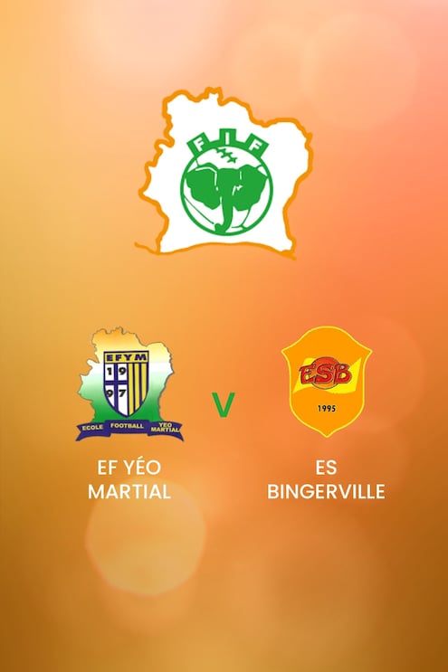 EF Yéo Martial vs ES Bingerville | Côte d'Ivoire Ligue 2 | Partido completo
