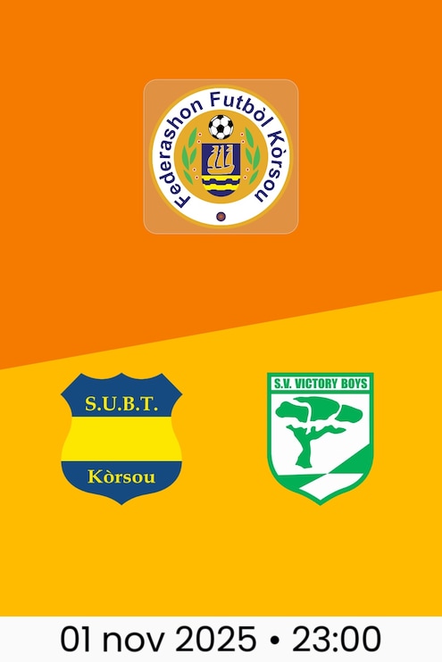 S.U.B.T vs  S.V. Victory Boys | Curaçao Promé Divishon