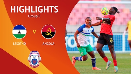 Lesoto - Angola | Gruppo C | HOLLYWOODBETS COSAFA Cup 2024 | Highlights